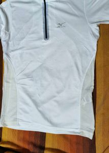Mizuno Golf Ice Touch White Short Sleeve T-shirt