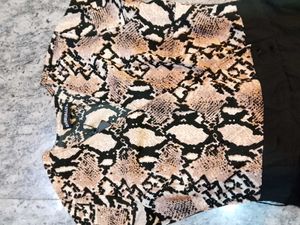 Snakeskin Print Jumpsuit