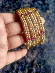 Seramik Kundan Bangles