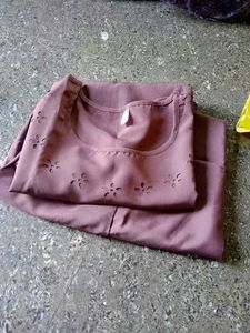 Pakistani Cutwork Kurta Pant Set
