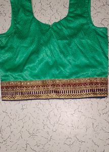Long Koti With Crop Top Palazzo Triple Set