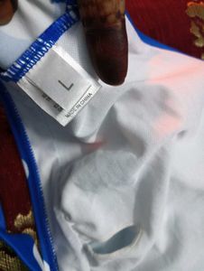 Blue Polka Dot 👙 Top