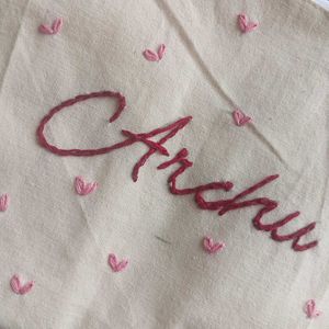 Cute Embroidered Pouch