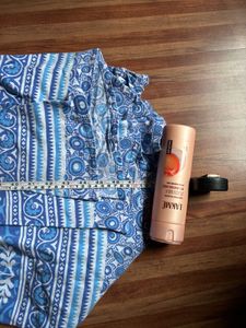 Blue Patterned Sundress
