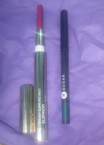 myglamm ultimate matt lipstick and sugar ho green