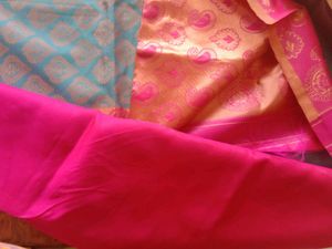 Pink Paisley Sari