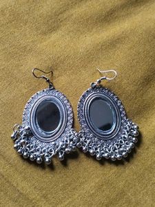 Mirror Dangle Earrings