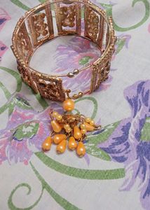 Golden Cuff Bracelet