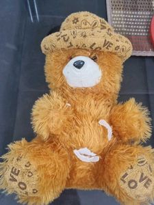 Vintage Teddy Bear with Hat