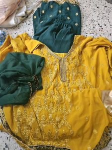 Elegant Embroidered Kurta Set