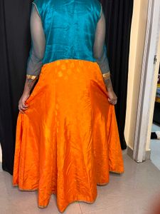 Gown With Dupatta