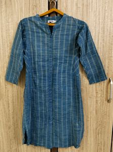 FabIndia Navy Blue Kurta (32)