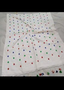 Love Design Pure White 🤍 Saree