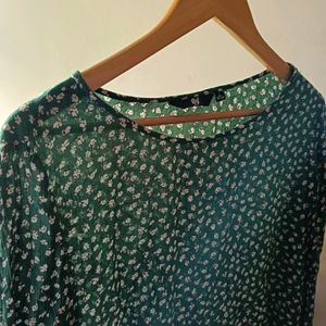 Fig Floral Print Top