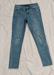 Dnmx Ripped Jeans For Women