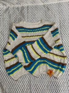 Striped Knit Sweater