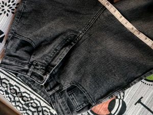 High Rise Stylish Gray Jeans
