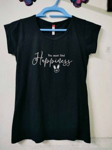 WOMEN'S BLACK TEE