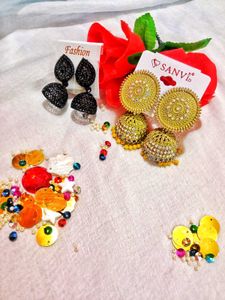 Combo Set Of 2 Festive Wear Mustard Yellow &amp; Black