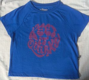 Roadster Lifestyle Co. Typography Crop Tshirt