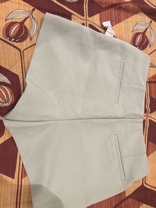Zara Light Green Skorts