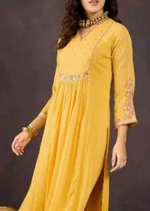 Elegant Yellow Kurta