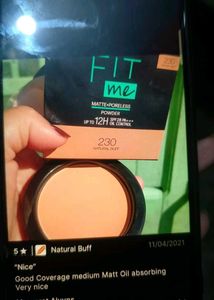 Maybelline Fit Me Matte+Poreless Compact Powder