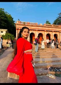 Red Pant Suit with Jacket