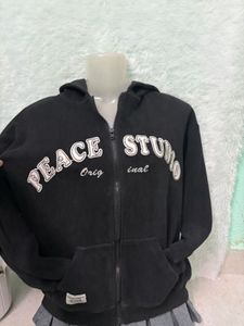 Black &#39;ACE STUDIO&#39; Hoodie😍( no defect)