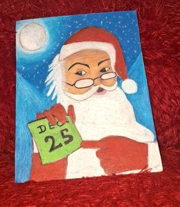 🎅 SANTA REALISTIC ART 🎨