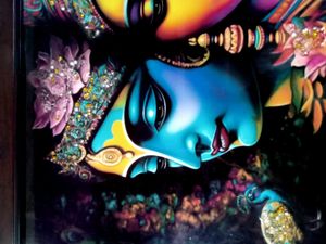 Divine Radha Krishna photo frame