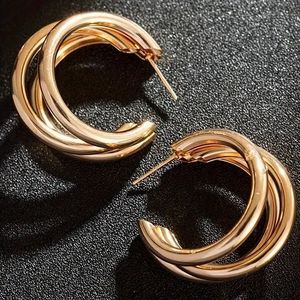 Triple Hoop Earrings