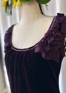 Korean Velvet Dress