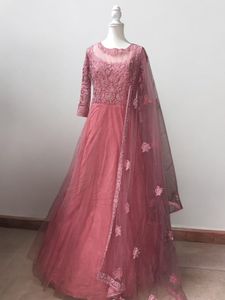 Pink Wedding Guest Gown