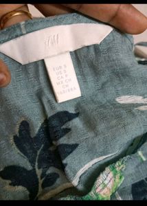 H &amp; M Bluish Green Top(Women)