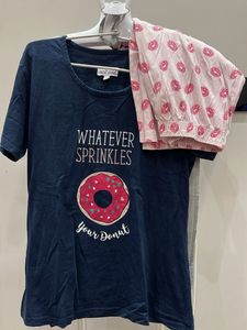 Cute Donut Pajama Set