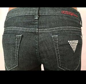vintage guess straight leg jeans