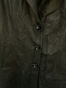 Elegant Black Overcoat