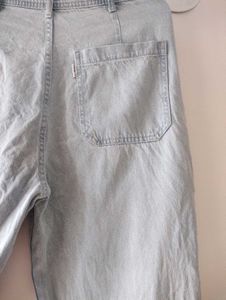 Wide Leg Jeans For Women, Light Blue, 30inch