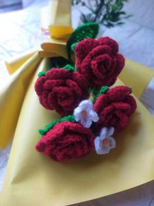 Crochet 🌹🌹  Flower Bouquet