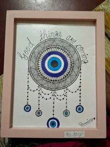 Evil Eye Mandala Art Frame