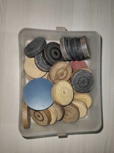 Carrom Goti Set with Striker