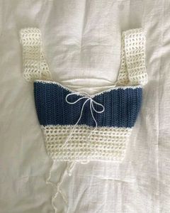 Crochet Top &amp; Skirt Set