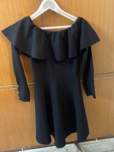 Black Off Shoulder Dress