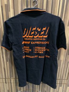 Diesel Black Polo Shirt