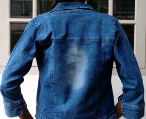 Denim Jacket with Patches