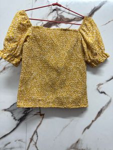 Floral Smocked Top