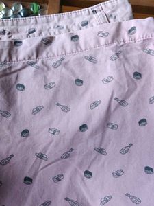 Fast Food Print Shorts