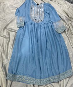Blue Kurti (set Of 3)