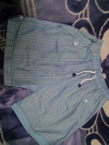 Striped Bermuda Shorts